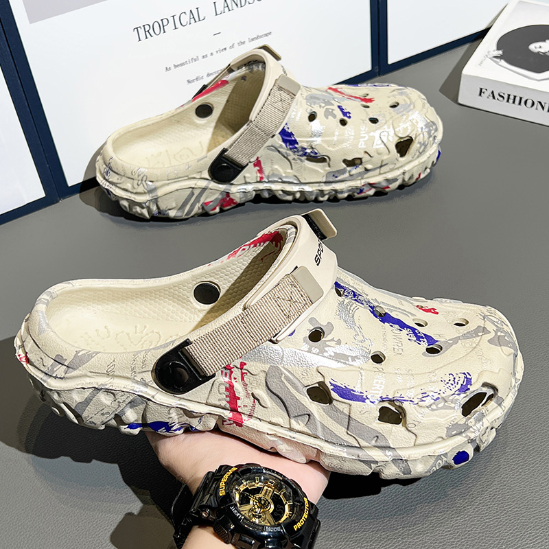Men'S Fashion News - Chinelos Masculinos de EVA com Furos,