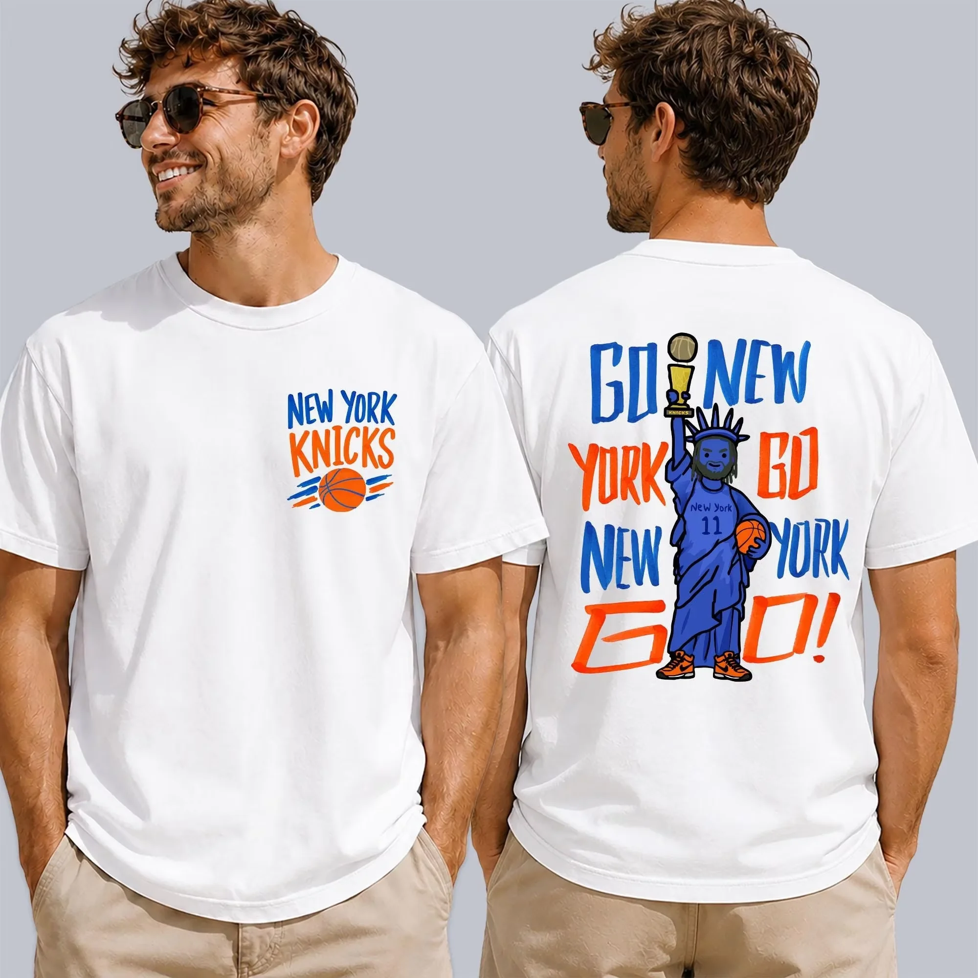 Men'S Fashion New York - Camiseta Gráfica Jalen Brunson New York