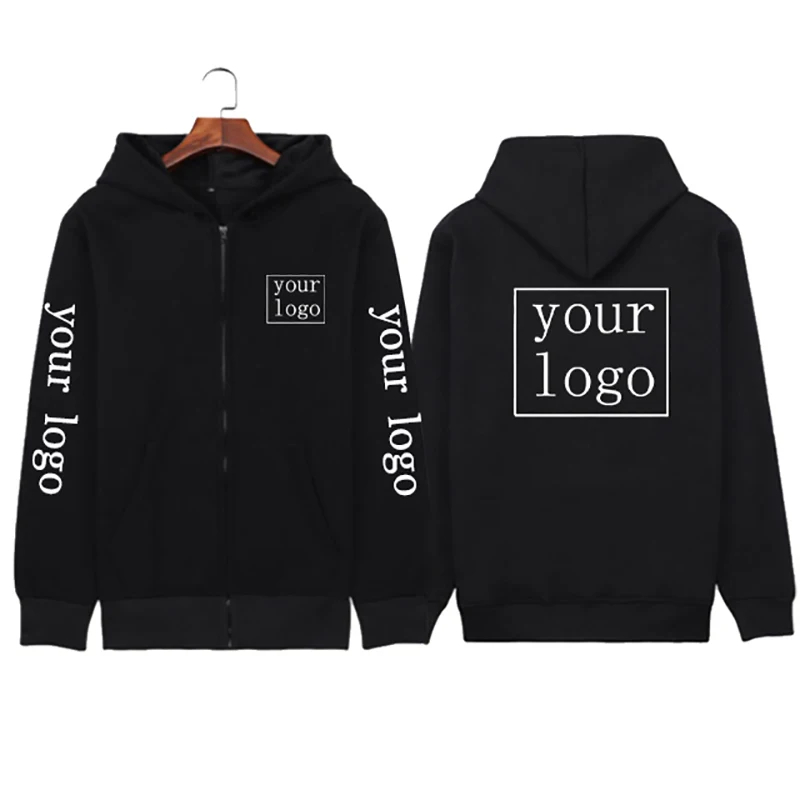 Mens Fashion Zip Up Hoodies - Moletons com zíper para homens e