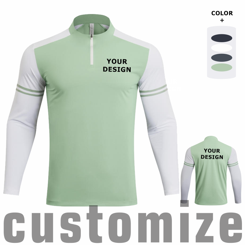 Men'S Fashion T Shirts - Camiseta Personalizada DIY de Manga Longa