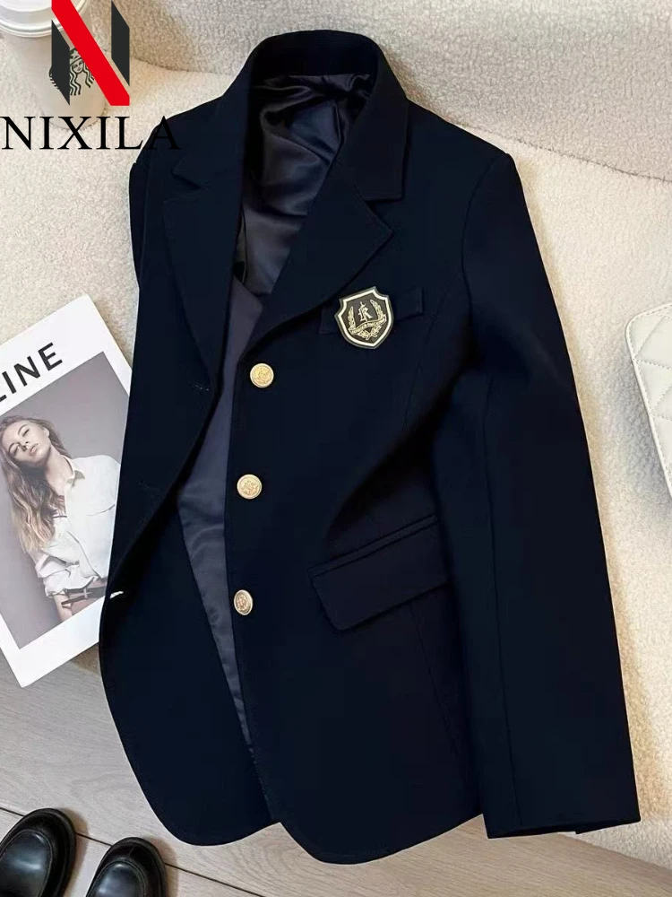 Men'S Fashion X - Blazer Elegante Feminino para Primavera e
