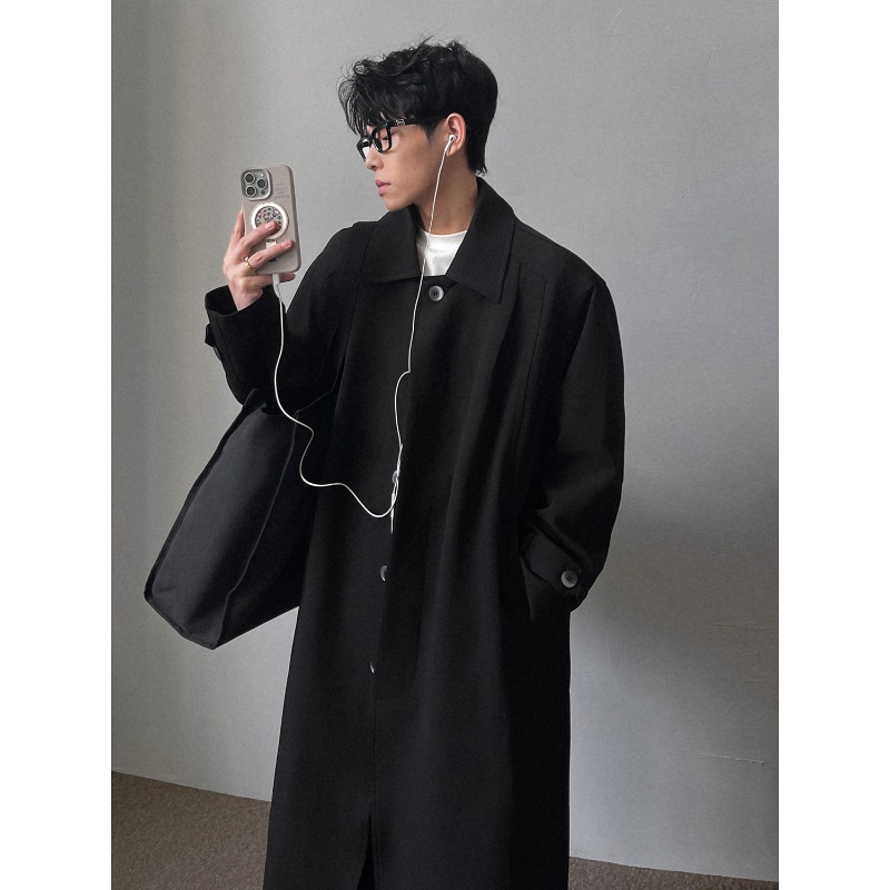 Casaco Longo Minimalista Mascu - Men'S Fashion X avaliação e preço