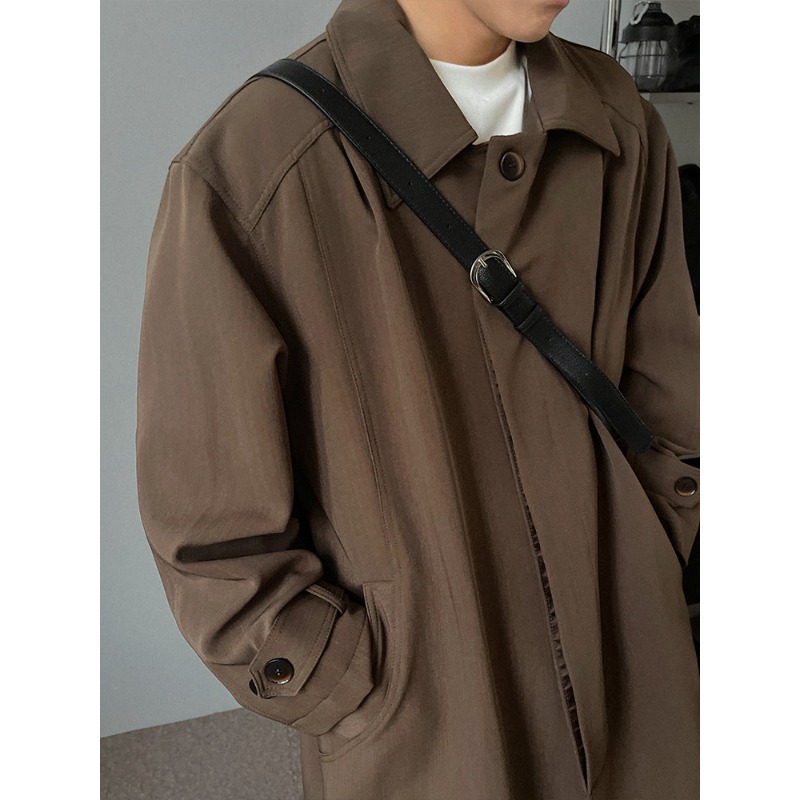 Casaco Longo Minimalista Mascu - Men'S Fashion X avaliação e preço
