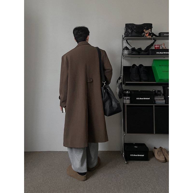 Casaco Longo Minimalista Mascu - Men'S Fashion X avaliação e preço