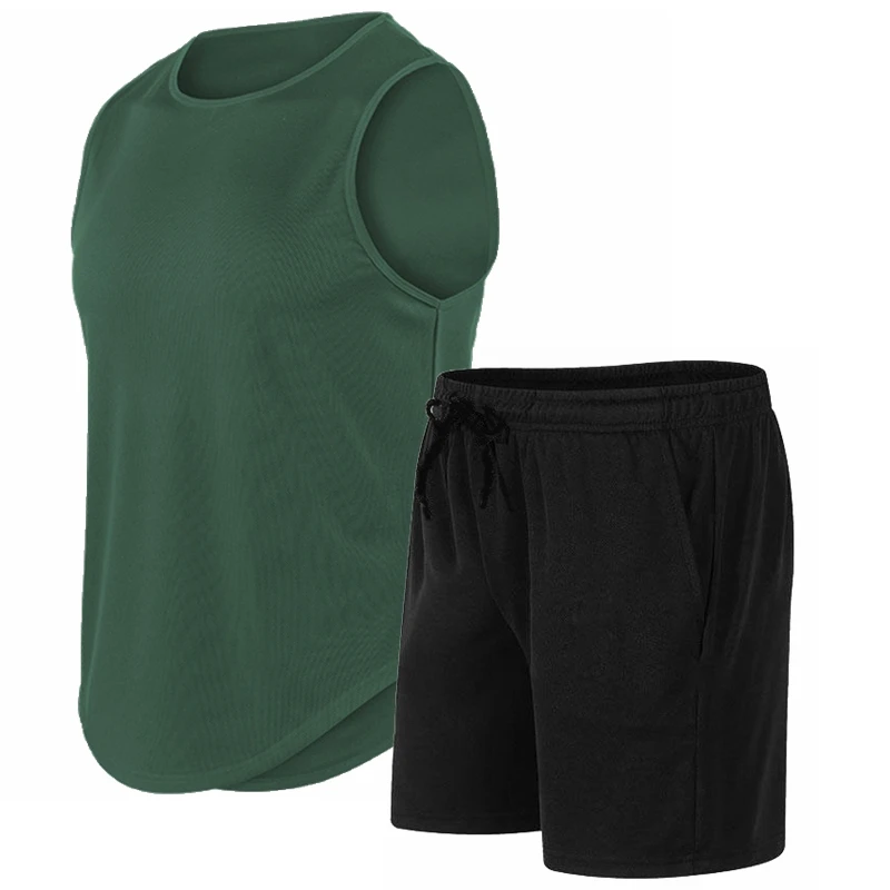 Conjunto de Camiseta Sem Manga - Men'S Fashion T Shirts avaliação e preço
