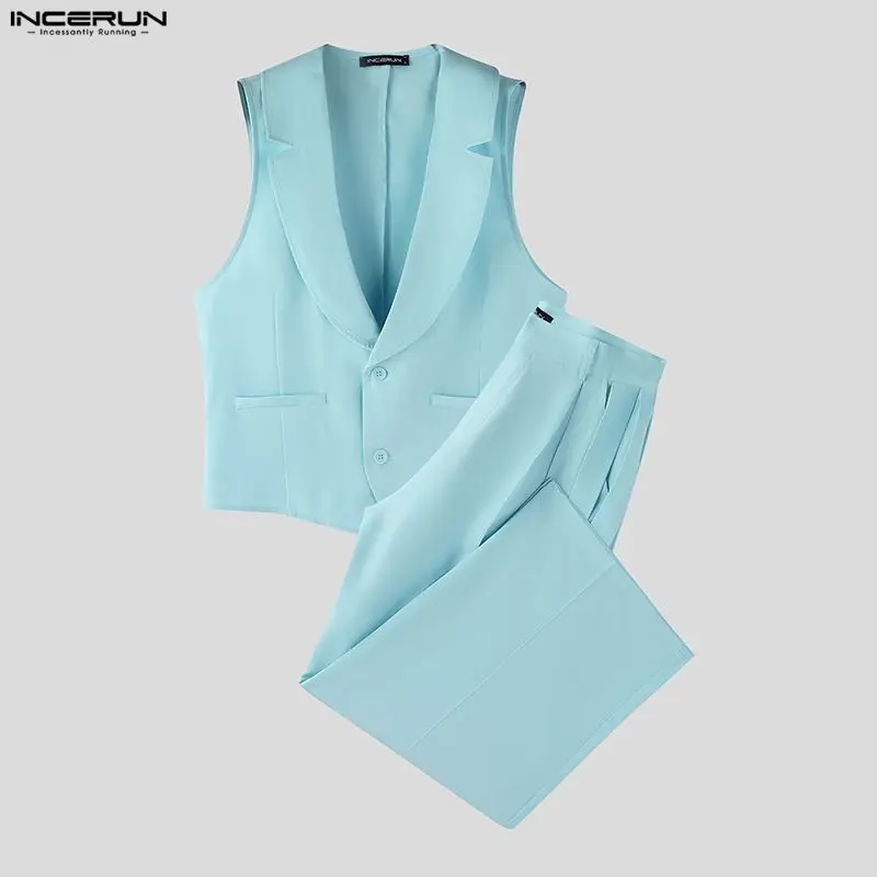 Conjuntos Masculinos INCERUN:  - Mens Fashion Summer avaliação e preço