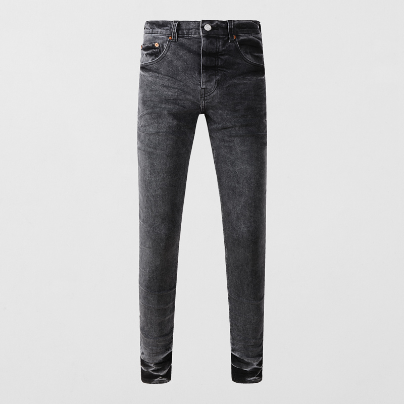 Calças Jeans Masculinas Slim F - Men'S Fashion Grey Jeans avaliação e preço
