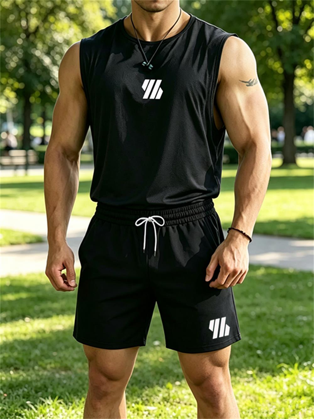 Novo Conjunto Masculino 2026:  - Mens Fashion Summer avaliação e preço