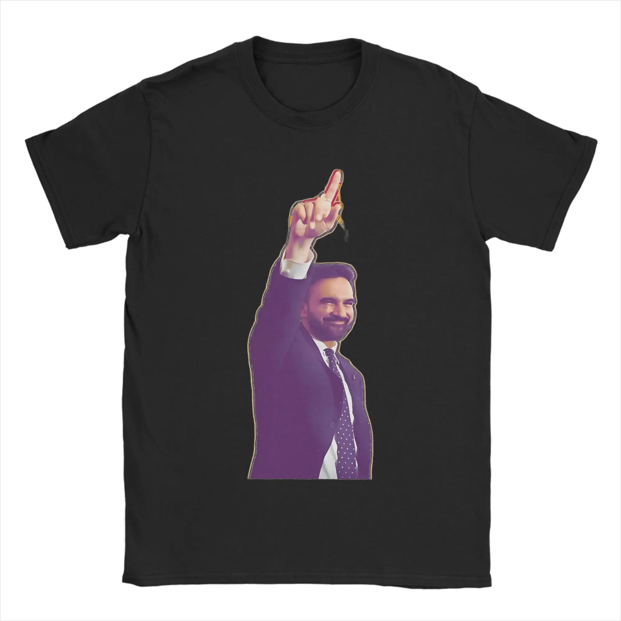 Camisetas Casuais Zohran Mamda - Men'S Fashion New York avaliação e preço