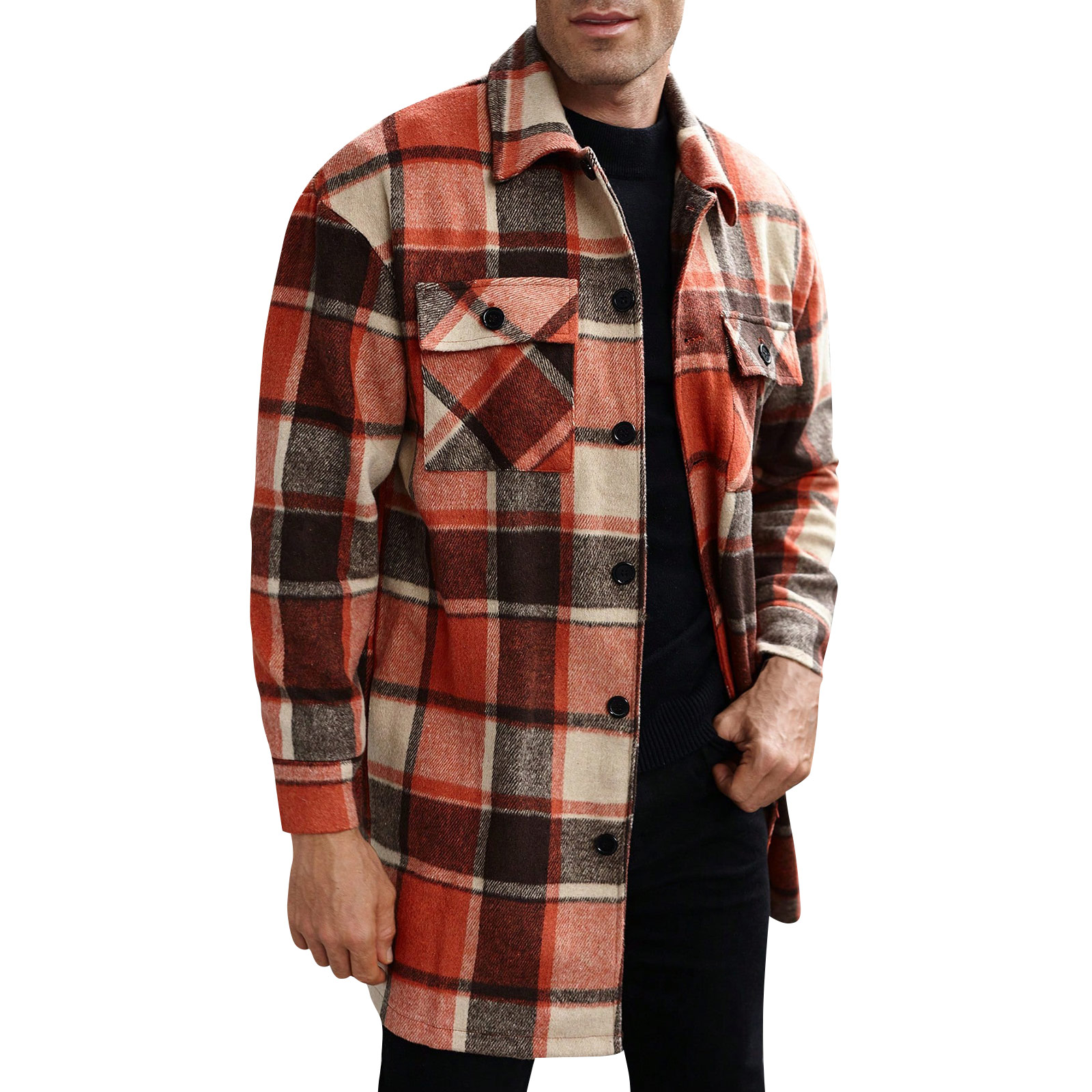 Trench coat masculino com bols - Men'S Fashion X avaliação e preço