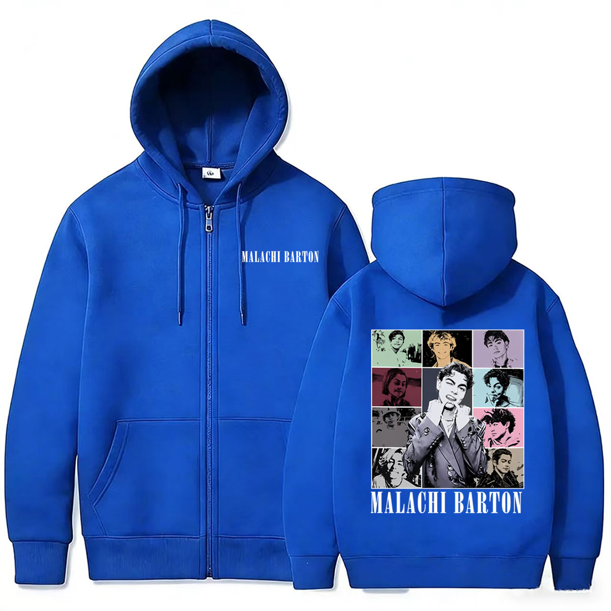 Moletom com Zíper Gráfico Mala - Mens Fashion Zip Up Hoodies avaliação e preço