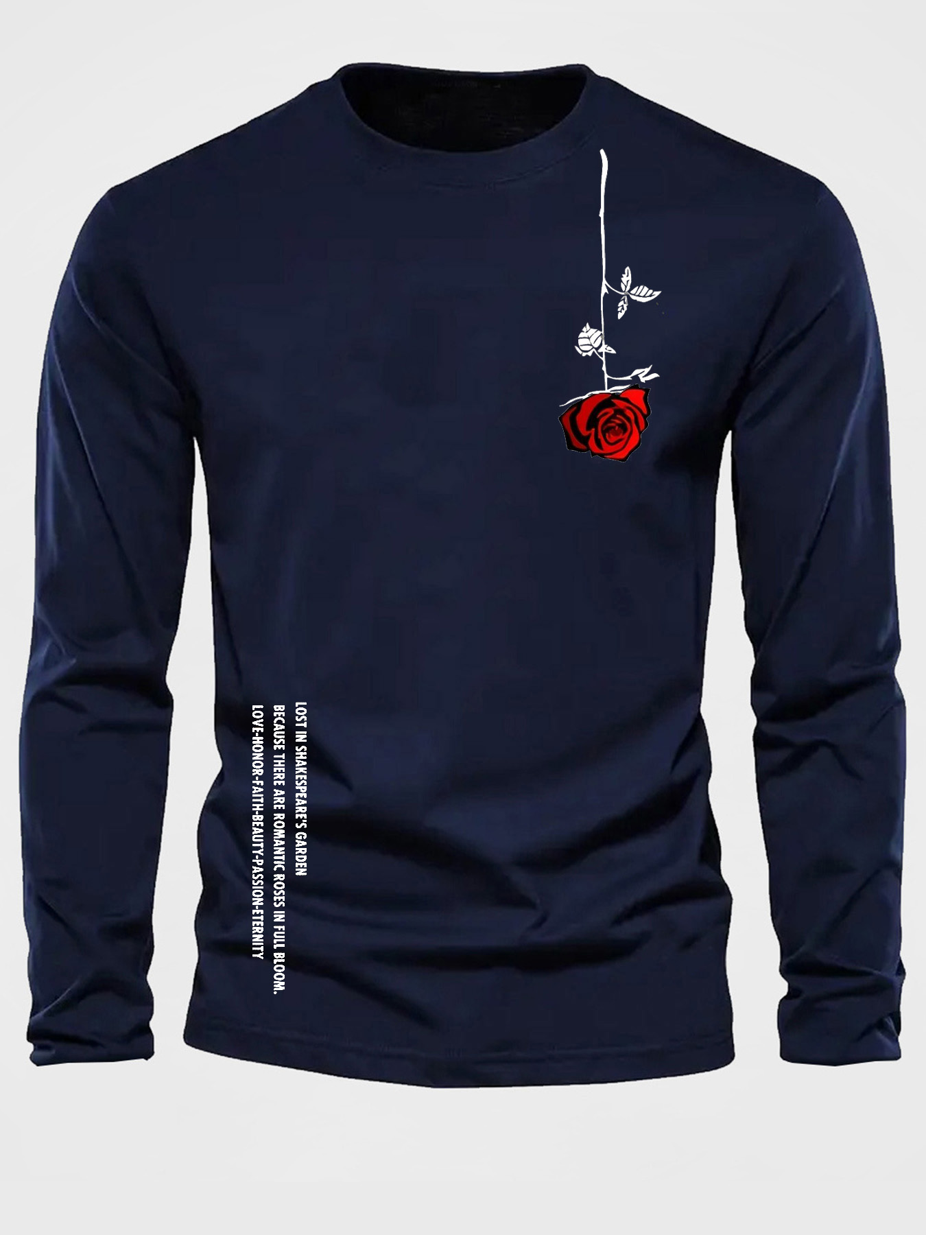 100% algodão puro masculino ma - Men'S Fashion T Shirts avaliação e preço